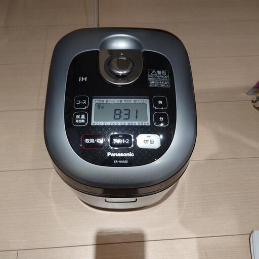 Panasonic　炊飯器　SR-HA103-CK