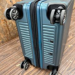 美品 A.L.I/アジア・ラゲージ スーツケース キャリーケース 62L ALK-6020-24 ターコイズブルー 4～7泊 TSAロック ハードタイプ トランクの画像