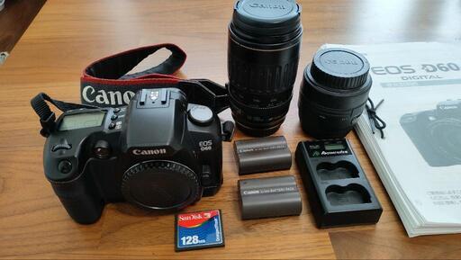 キャノンEOS.D60 デジタル一眼カメラ   お値下げしました