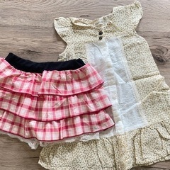 100 夏服 女の子 4点まとめて✨の画像