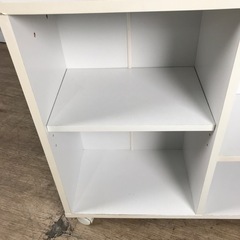 58 押入れ収納 隙間収納 カラーボックス(168908)の画像