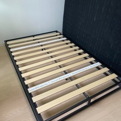 【セミダブルベッドフレーム】組立説明書付き
