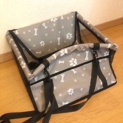 (受け渡し予定者決定)ペット用品 、ドライブ用キャリー