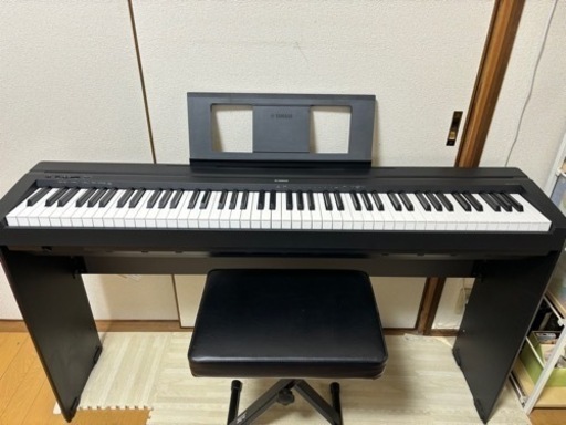 【お譲り先決まりました】YAMAHA 電子ピアノ　P-45B    88鍵盤