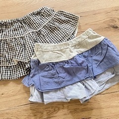 110 女の子 夏服 7点まとめて。の画像