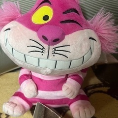 チェシャ猫　ぬいぐるみ　タグつき