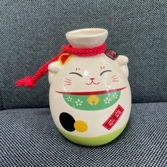 招き猫型徳利