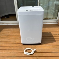 【美品】2021年製ハイセンスジャパン 5.5kg 全自動洗濯機 ホワイト