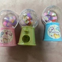 ユニコーン消しゴムガチャ