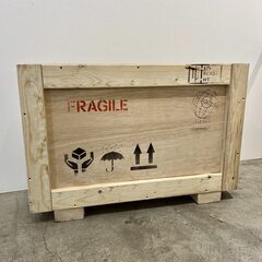 おしゃれな木箱　幅75x高51x奥行17.5cm　インテリアにどうぞ！の画像