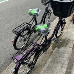 【小田原】中古電動アシスト　子供乗せの画像