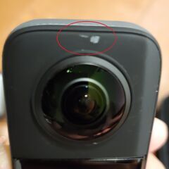 アクションカメラ　Insta360 X3　中古（付属品多数あり）の画像