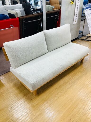 【軽トラック貸し出し無料！】NAGANO INTERIOR 2人掛けソファーです！