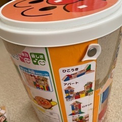 アンパンマン　筒入りつみ木DX 60ピースの画像