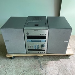 ソニー
CDMDカセットコンポ