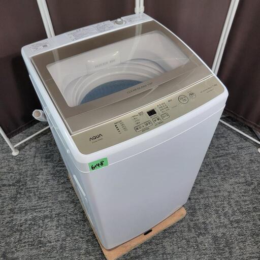 ‍♂️h060526売約済み❌6148‼️配送設置は無料‼️最新2022年製✨AQUA 7kg 洗濯機