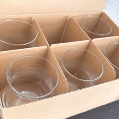 新品グラス5個入り箱付き
