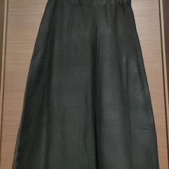【未着用】黒　フレアスカートの画像