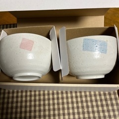 未使用品　美濃焼　枕草子宴椀2個セット