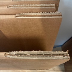 本日まで！新品強化段ボール4点•内寸法520×390×350　※6/25まで掲載の画像