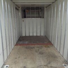 トラックコンテナ 箱 3220x1830x2220 横扉付 アルミバン 冷凍冷蔵 保冷 倉庫 物置 ガレージ コンテナハウス 愛媛よりの画像