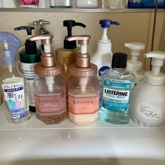 シャンプー　+コンディショナー ＋　石けん類