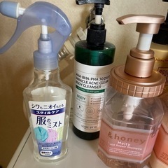 シャンプー　+コンディショナー ＋　石けん類の画像