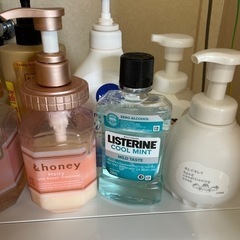 シャンプー　+コンディショナー ＋　石けん類の画像