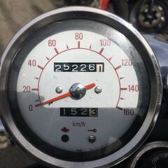 福山市　瀬戸町　ヤマハ SR400 RH01J 実働 書類付き 吹け上がり良好 キレイめ ツーリング カフェレーサー カスタムベースにもの画像