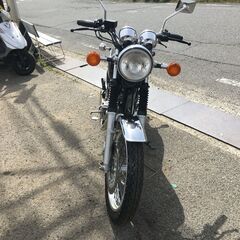 福山市　瀬戸町　ヤマハ SR400 RH01J 実働 書類付き 吹け上がり良好 キレイめ ツーリング カフェレーサー カスタムベースにもの画像
