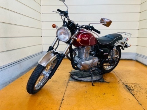 25125km エストレヤRS  BJ250A カワサキ　中型★ 始動動画あり