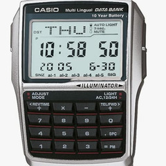カシオ　CASIO　データバンク［逆輸入品］レトロでエモい　2本...