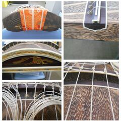 ◆お引取り限定/三重県/値引不可　中古現状品　琴　長さ約182㎝（J-106）の画像