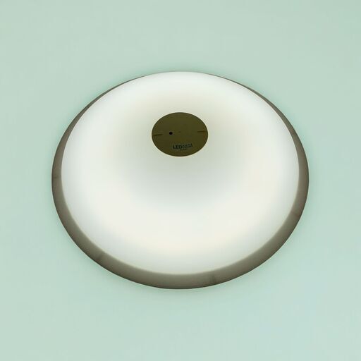 24Y297 ジ6 IRIS OHYAMA アイリスオーヤマ LED HOME CEILING シーリングライト リモコン付 中古品