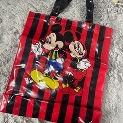 ミッキーミニー　トートバックの画像