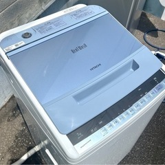 札幌市内配送可 18年製 日立 HITACHI ビートウォッシュ 7kg 全自動洗濯機 BW-V70C 乾燥機能無