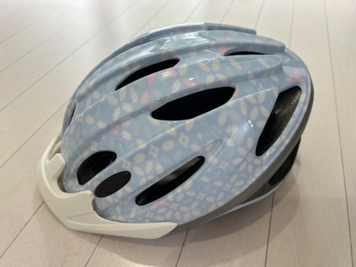 【美品】子供用　自転車　マハロジュニア　24インチ　ブルー　6段変速　ヘルメット付き