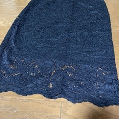 タイトレーススカート　GU Sサイズの画像