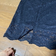 タイトレーススカート　GU Sサイズの画像