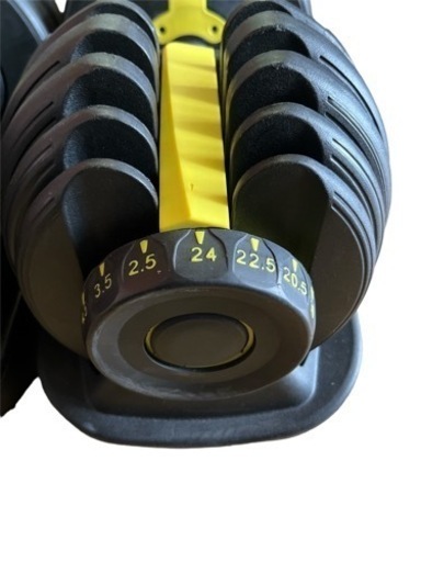 可変式 ダンベル 24kg 2個セット 15段階調整 2.5～24kg NO.487