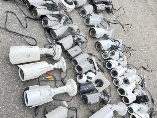 防犯カメラ50台現状