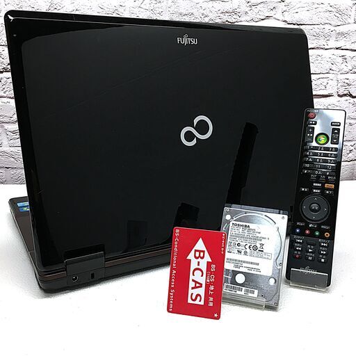 ☆フルHD17.3型☆3波TV対応【富士通 NH77/CD】最強i7 + SSD512GB(新) + HDD750GB + メモリ8GB◆Windows11 ＆ MS Office2021超最新・認証済み（管理：05231616）