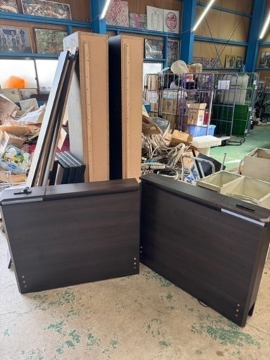 フランスベッド☆シングル×2☆引き出し付き☆キングワイド☆200×200☆格安☆中古☆配達相談可能☆早い者勝ち??新生活に♪