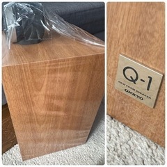 まだ決まってません☺️ ✨デッドストック✨限定地域お届け無料！ ONKYO オンキョーQ-1 超美品 1本のみ スピーカー ブックシェルフ 防磁  の画像