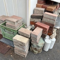 【GO-25】 ブロック レンガ 園芸 庭 塀 DIY 好きなだけの画像