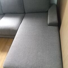 【佐世保市近辺なら配達可】3人掛けカウチソファーの画像