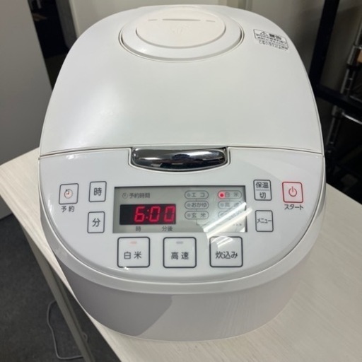 北海道　帯広　ニトリ　炊飯器　MB-FS3017N　炊飯ジャー　マイコン　家電 キッチン家電 白　ホワイト　モノココ