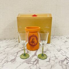 17842   陶器　ワイン、シャンパンセット　3点   ◆大...