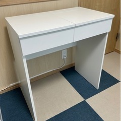 【新品・未開封】IKEA BRIMNES ドレッサー ホワイト 70x42 cm BRIMNES ブリムネス ドレッシングテーブル, ホワイト, 70x42 cm