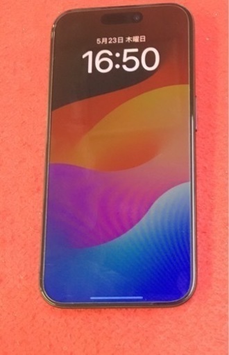 iPhone15pro 128GBバッテリー100%